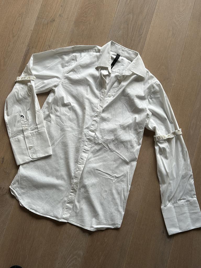 Witte lange blouse van 10DAYS - mt 1 / S, Wit, 10days, Ophalen of Verzenden, Zo goed als nieuw
