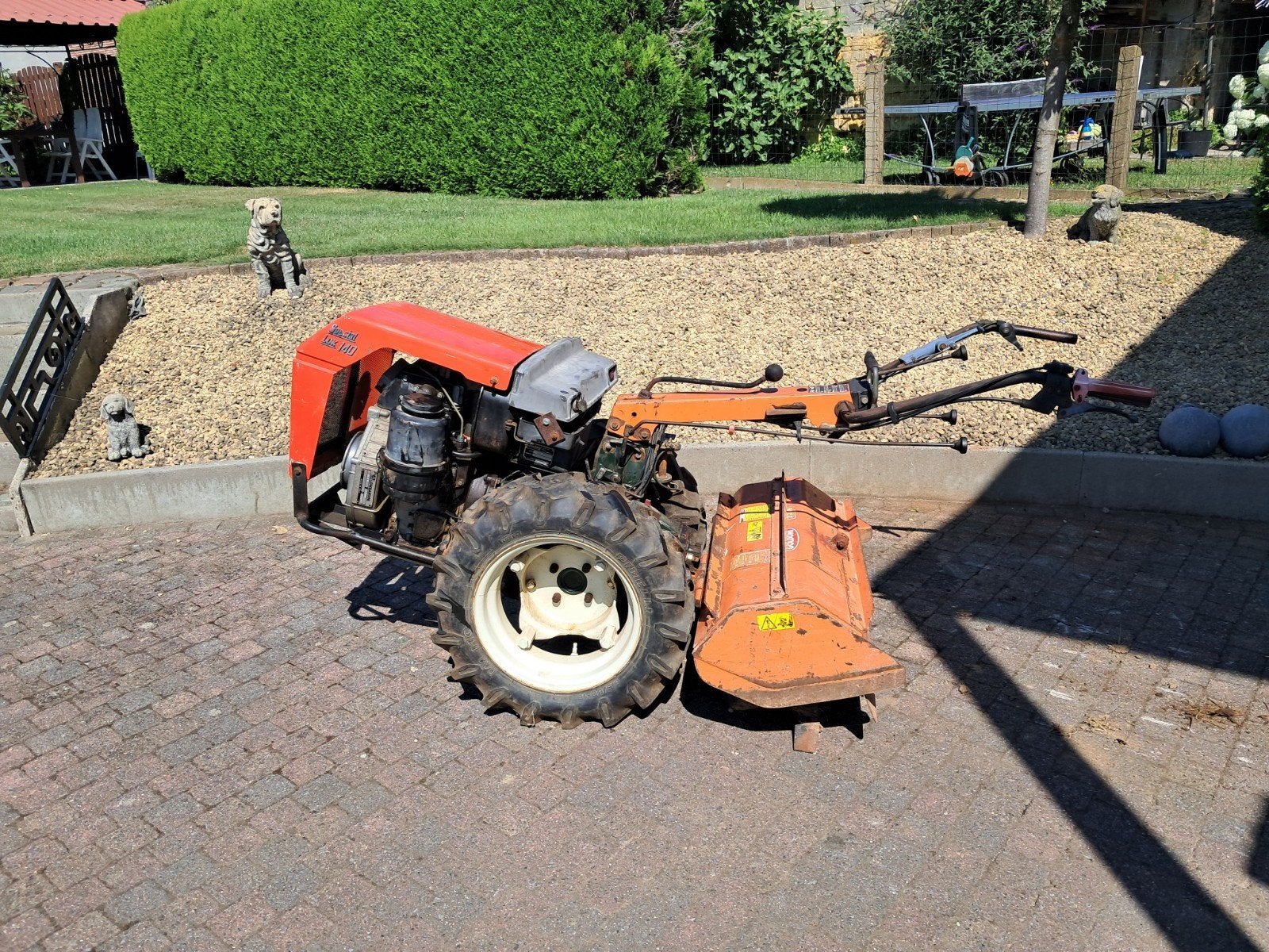 Tuinfrees GOLDONI 40 LUX Elec start (diesel), Tuin en Terras, Hand-tuingereedschap, Zo goed als nieuw, Cultivator, Ophalen