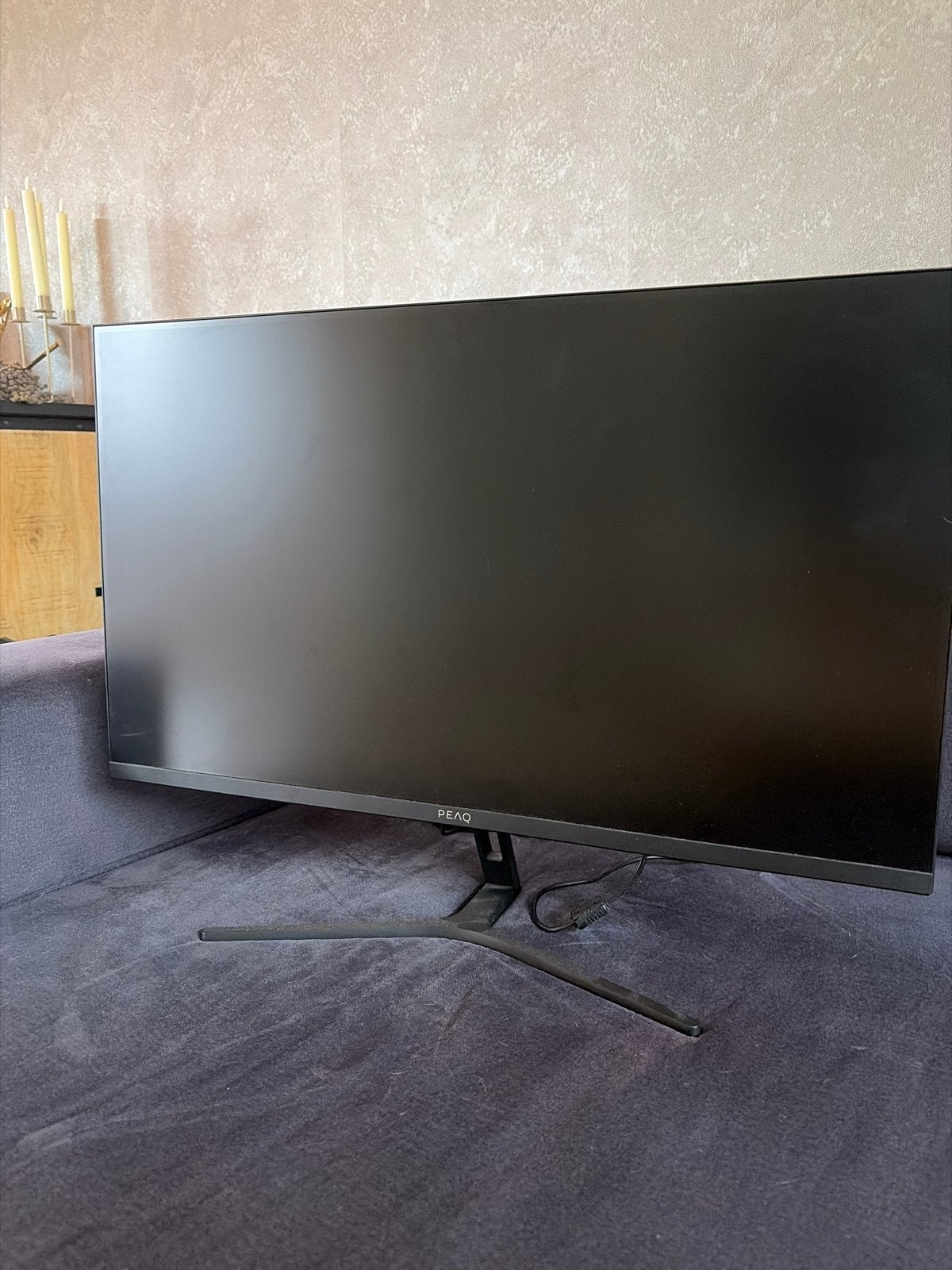 PEAQ PMO S274-IFC 27 inch Full HD IPS 100Hz Monitor, Computers en Software, Gaming, Gebruikt, IPS, Full HD
