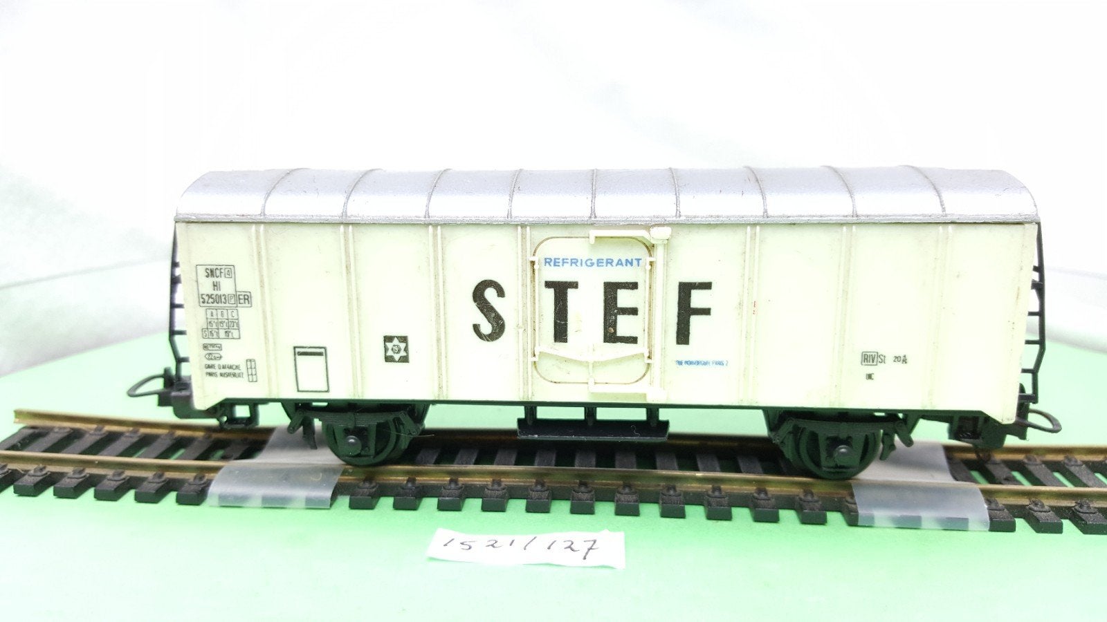 Lima Ho 3104 FS STEF gesloten koelwagen 1966, Gebruikt, Gelijkstroom, Wagon, Ophalen of Verzenden