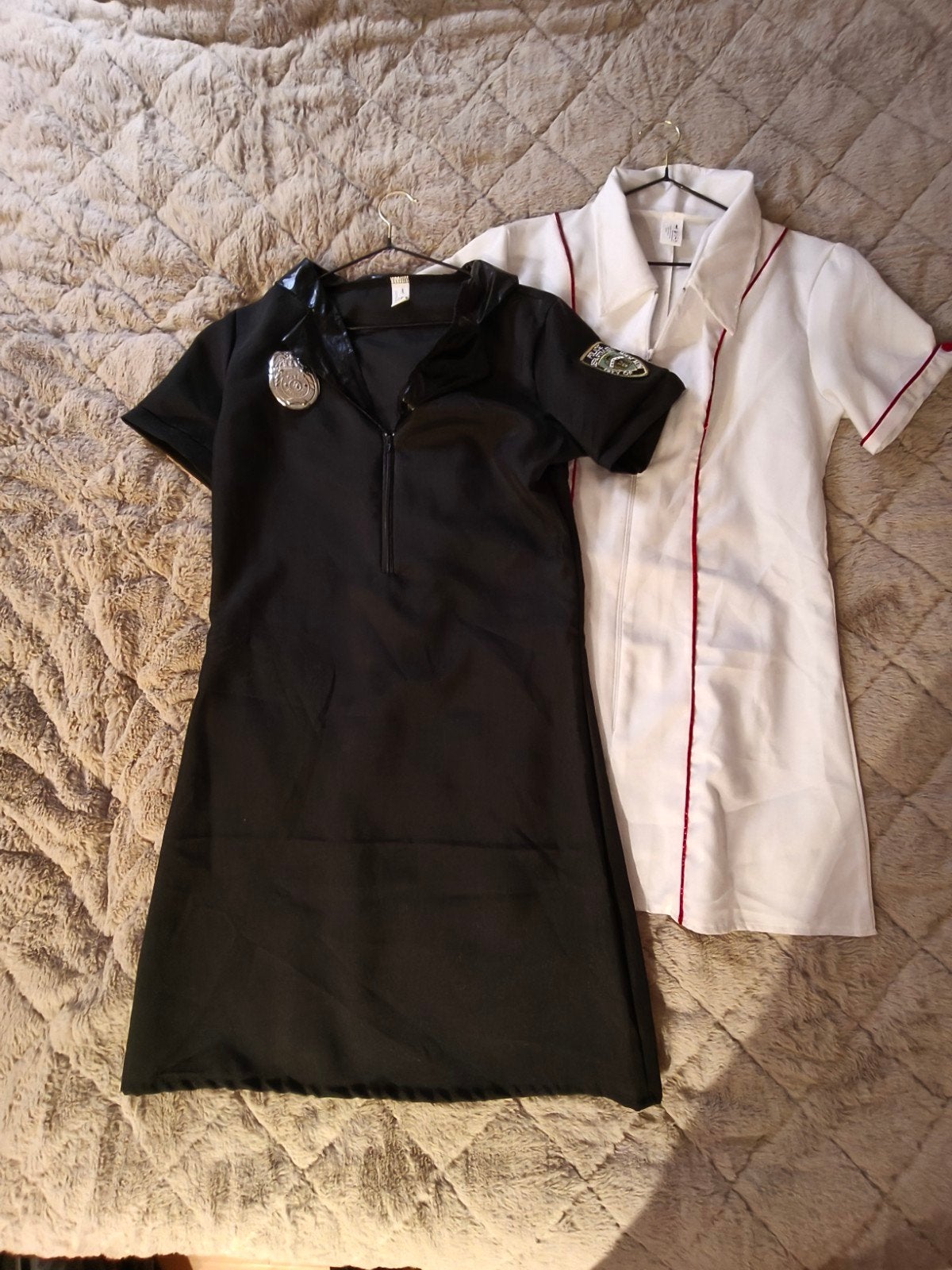 Politie #00016 en verpleegster #00017 fetish kostuums, Maat 38/40 (M), Ophalen of Verzenden, Kleding, Overige thema's
