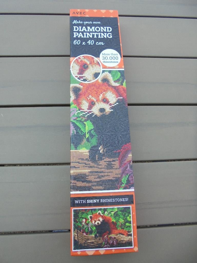 Diamond painting KOALA BEER, Zelfklevend, Nieuw, Meerkleurig, Ophalen of Verzenden