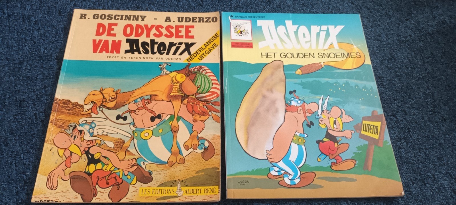asterix en obelix  de odyssee goudrn snoeimes, Eén stripboek, Ophalen