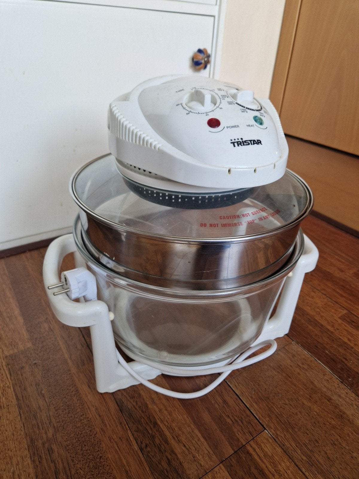 Halogeenoven (voorloper van airfryer), Ophalen, Minder dan 45 cm, Gebruikt, Minder dan 45 cm