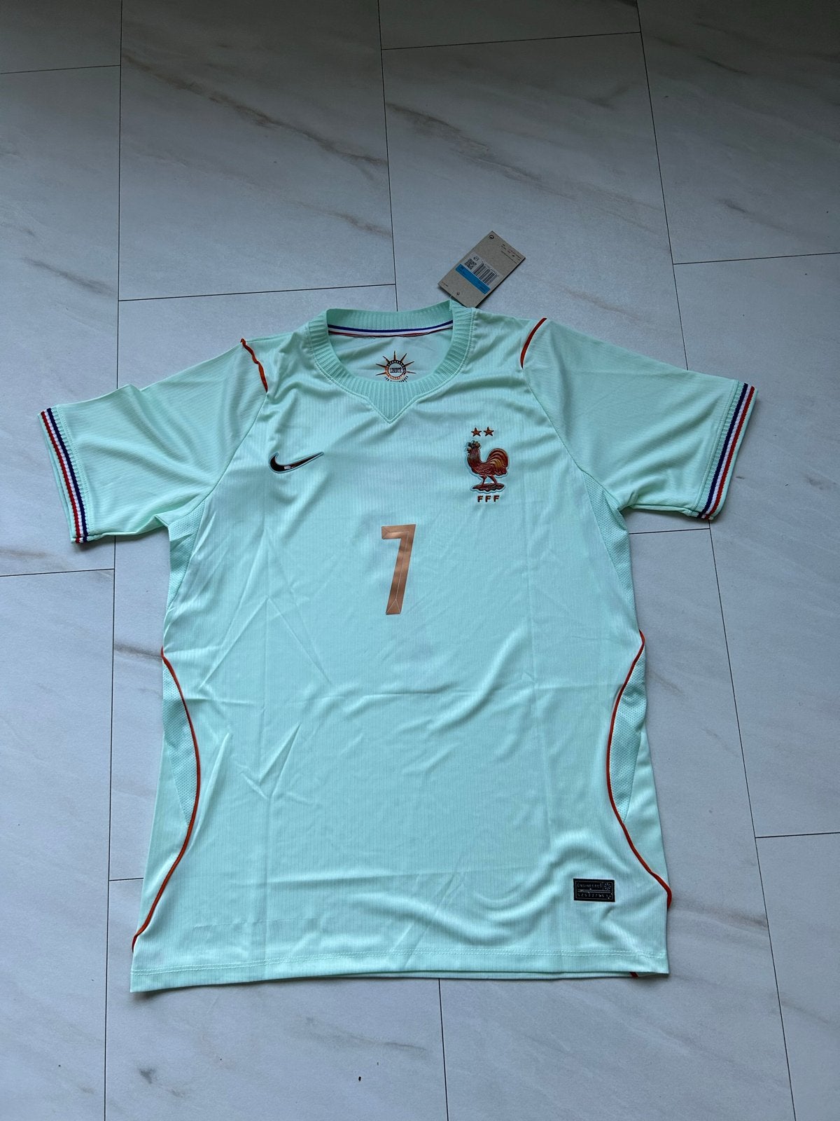 Nike Frankrijk Maat M WK 2026 Uitshirt Dembélé #7 Nieuw, Verzenden, Nieuw, Overige maten, Groen
