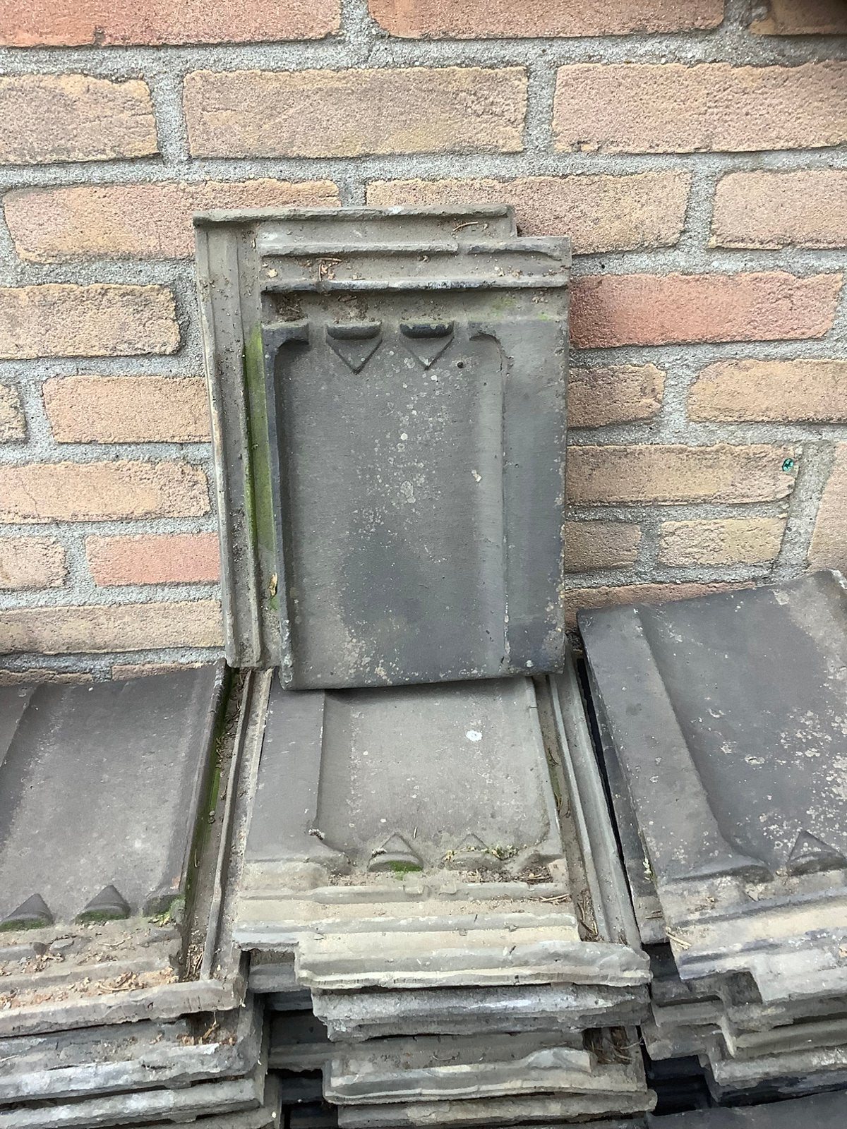 Gratis gebruikte dakpannen, Ophalen, Steen of Klei, Zo goed als nieuw, 15 m² of meer