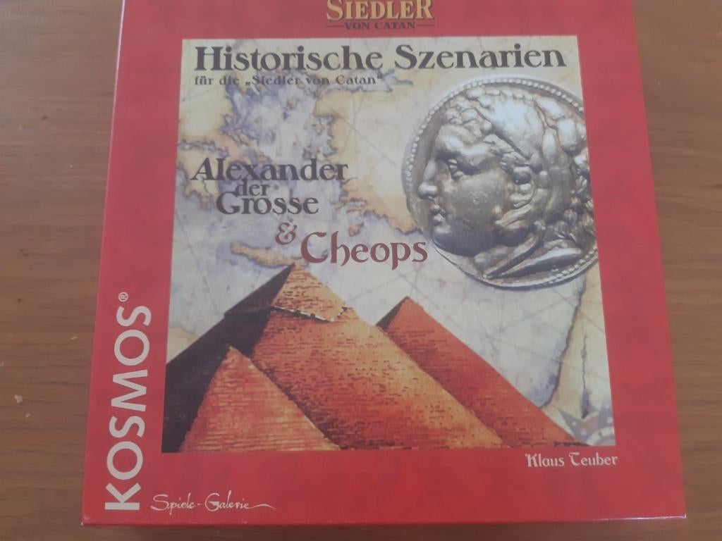 Catan: Alexander de Grote & Cheops, Drie of vier spelers, Ophalen, Zo goed als nieuw, Kosmos