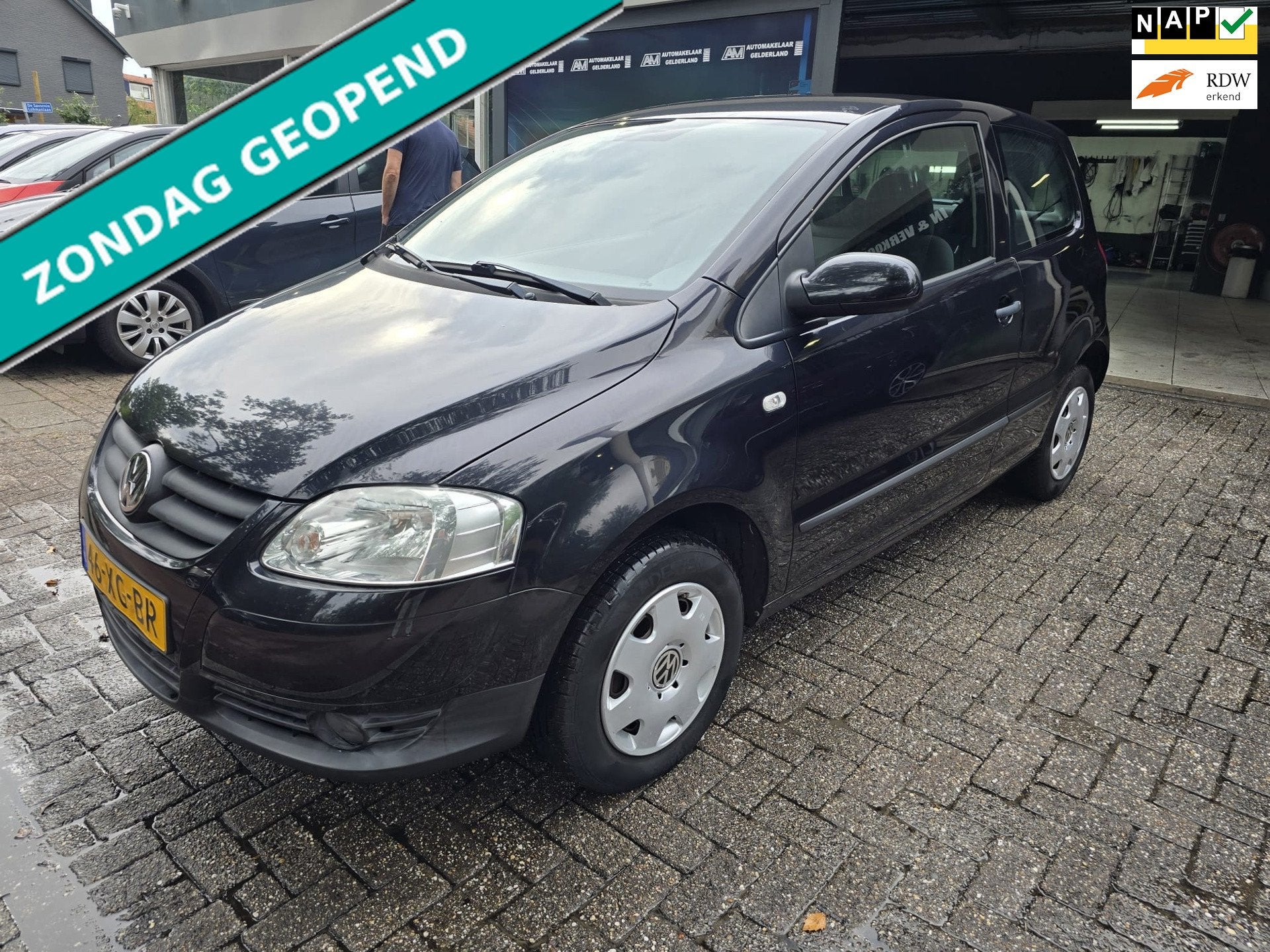 Volkswagen Fox 1.2 Trendline | 1E EIGENAAR | 3/6 OF 12 MND G, Voorwielaandrijving, Dealer onderhouden, Stof, 4 stoelen