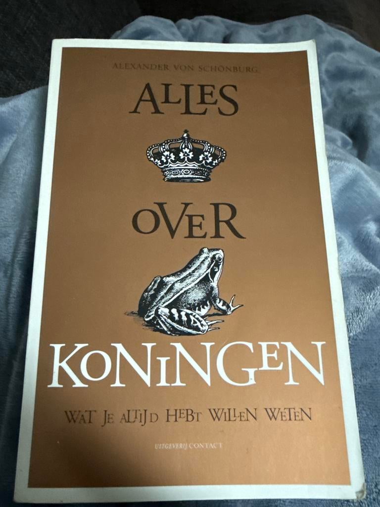 Alles Over Koningen - Alexander von Schönburg, Ophalen of Verzenden, Gelezen, Europa overig
