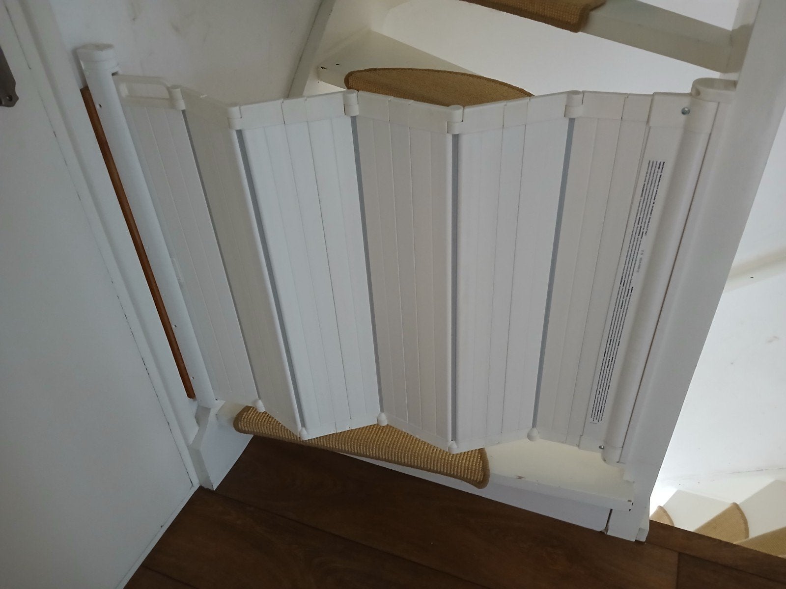 3x BabyDan Guard Me Traphekje 55 - 89 cm wit, Ophalen, Gebruikt, Overige materialen, Minder dan 100 cm