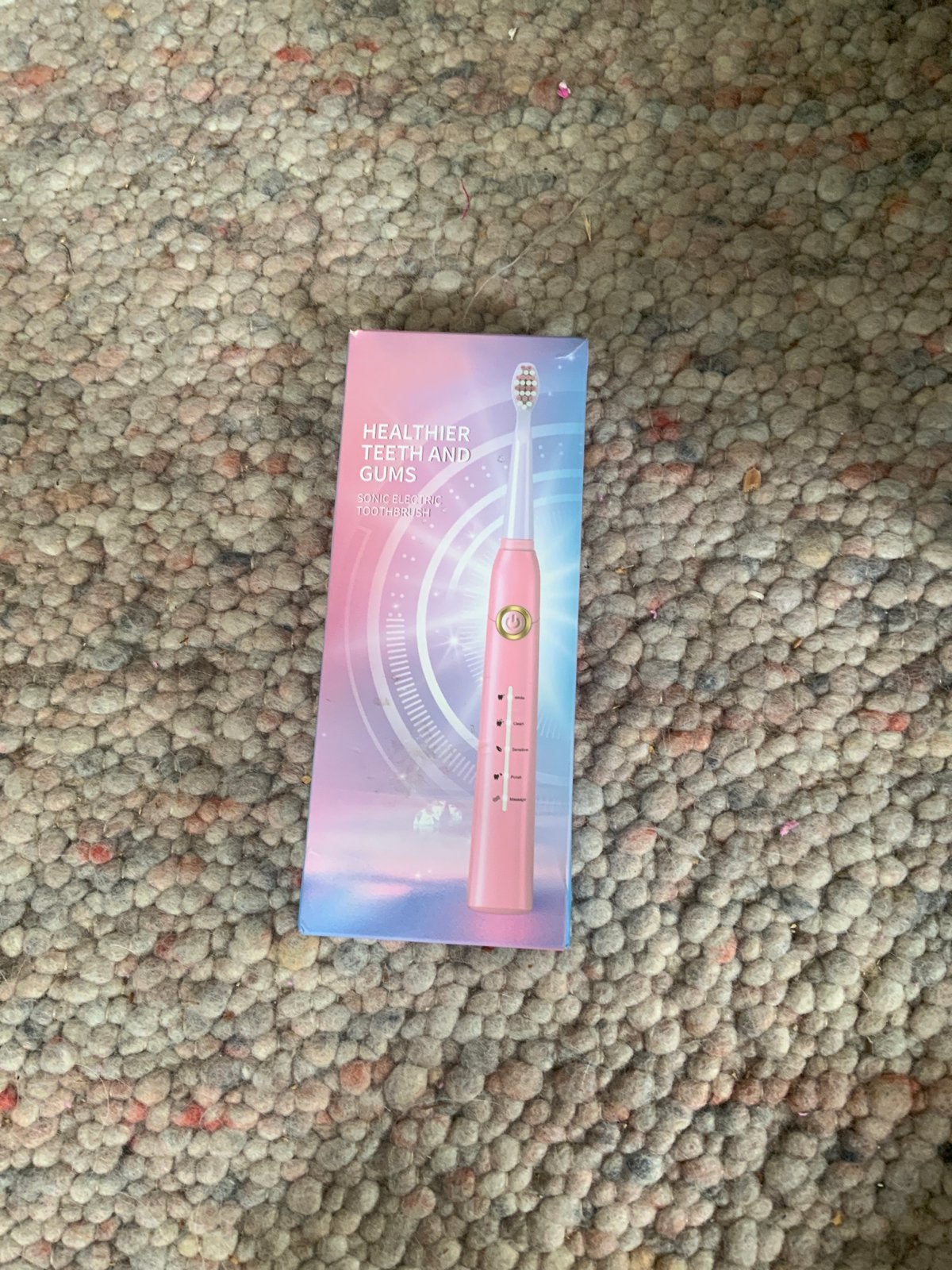 Roze Sonische Tandenborstel met Extra Opzetborstels, Mondverzorging, Nieuw, ?, ?