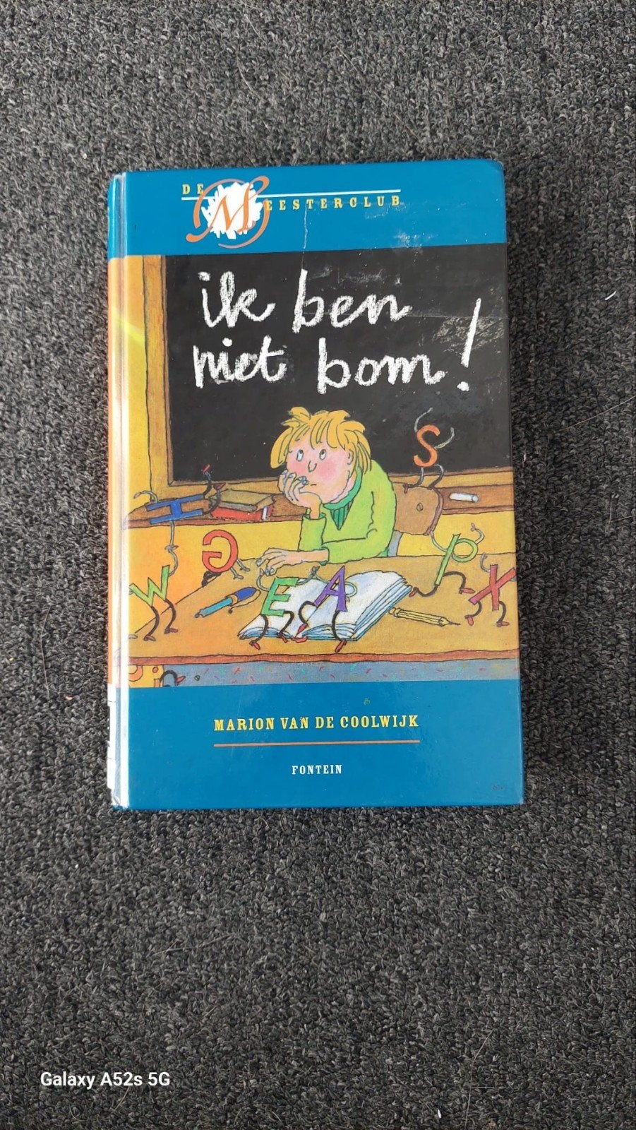 Ik ben niet bom! - Marion van de Coolwijk (De Meesterclub), Ophalen of Verzenden, Gelezen, Marion van de Coolwijk, Fictie algemeen
