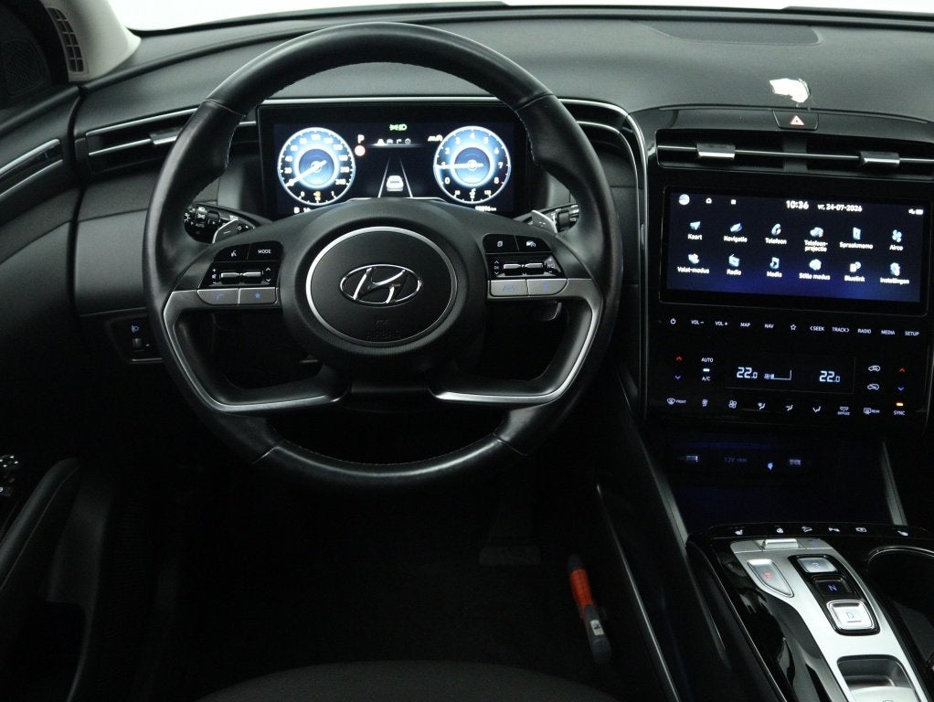 Hyundai Tucson 1.6 T-GDI MHEV Comfort Smart | Navigatie | Ca, Auto's, Hyundai, 12 maanden, Stof, Gebruikt, 4 cilinders