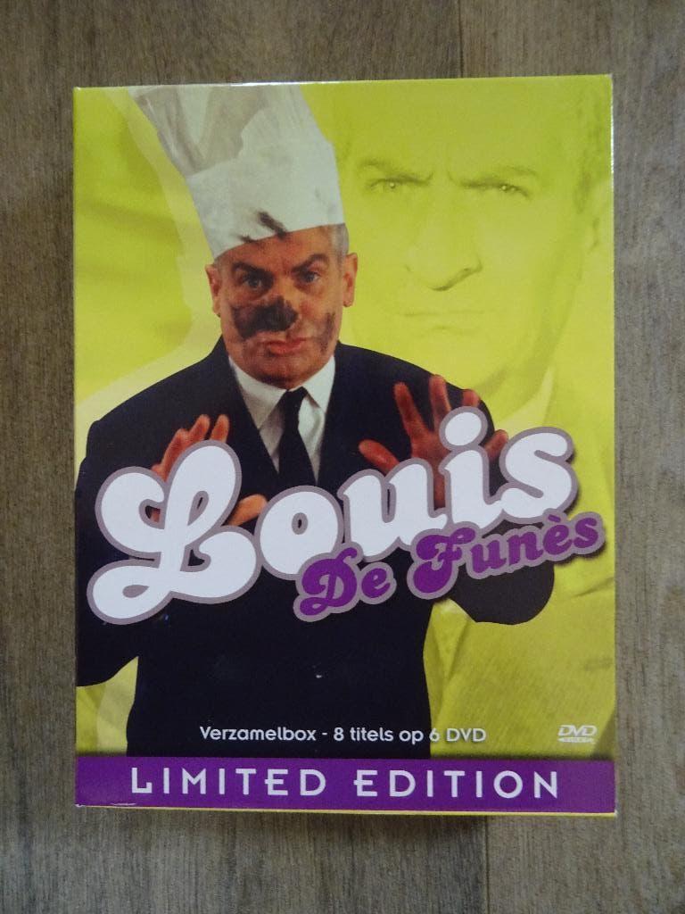 6 Dvd Louis de Funès, 8 flims, Alle leeftijden, Ophalen of Verzenden, Zo goed als nieuw