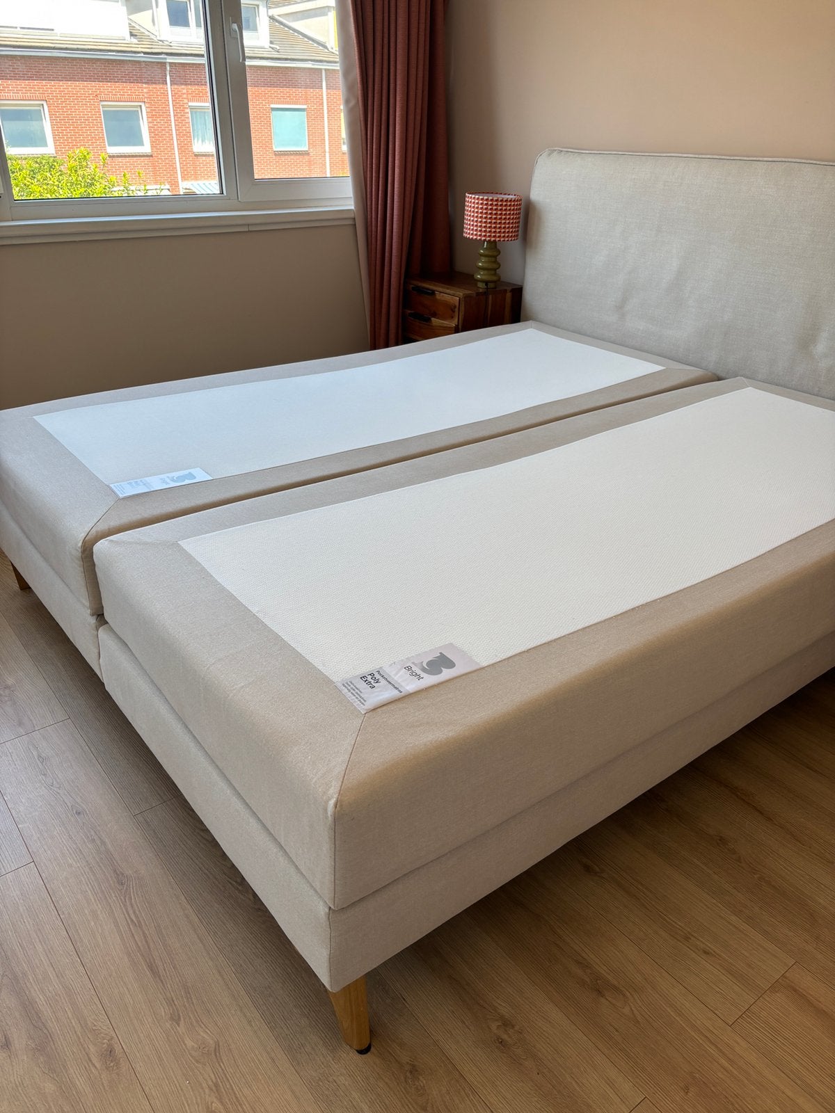 2 boxspringmatrassen 180x210. (Slechts 2jaar oud), Ophalen, Gebruikt, 90 cm, Tweepersoons