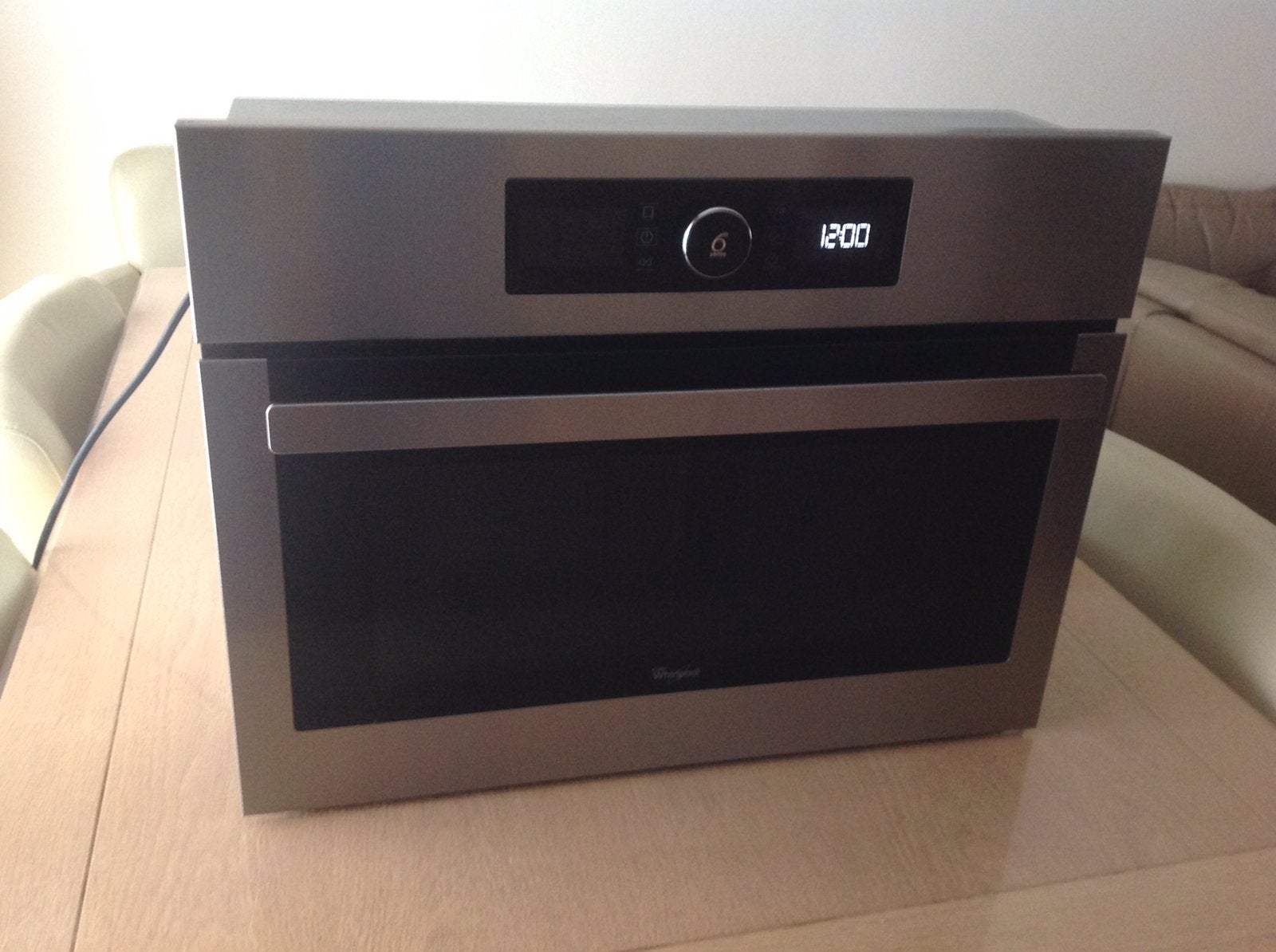 Whirlpool 6th Sense combimagnetron, Ophalen, Combimagnetron, Crisp, Zo goed als nieuw