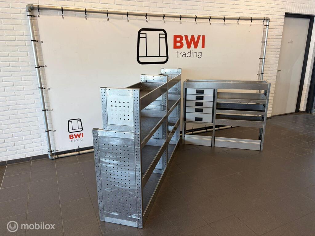 Aluca set bedrijfswageninrichting L+R complete inrichting, Ophalen of Verzenden