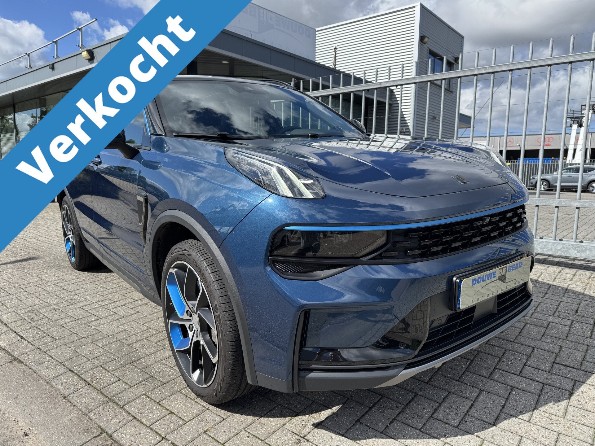 Lynk & Co 01 1.5 face lift, Pano/dak, memory, elect a klep,, Auto's, 12 maanden, Euro 6, Blauw, Leder en Stof