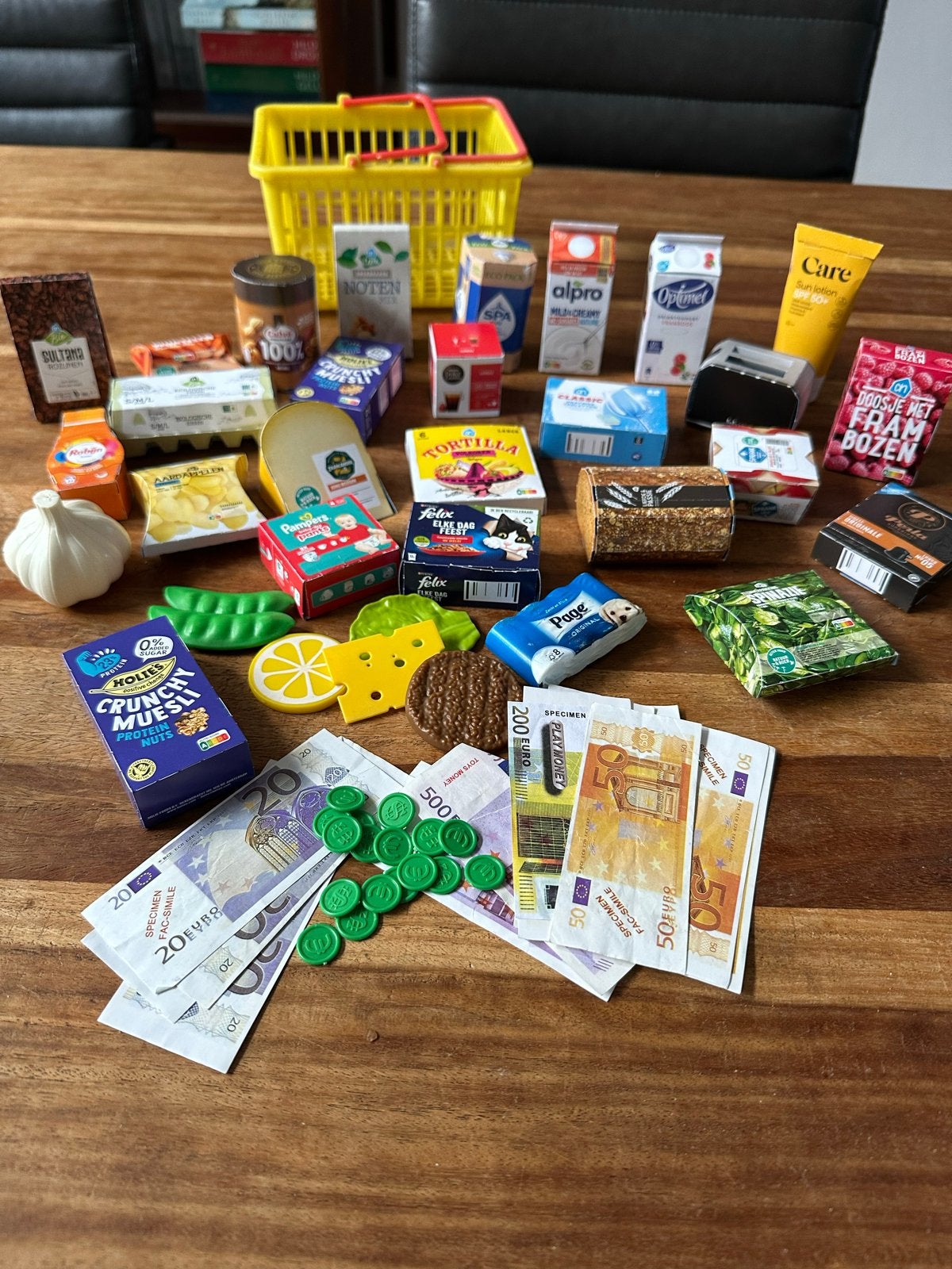 Albert Heijn mini boodschappen speelgoed set, Ophalen of Verzenden, Zo goed als nieuw, Meisje
