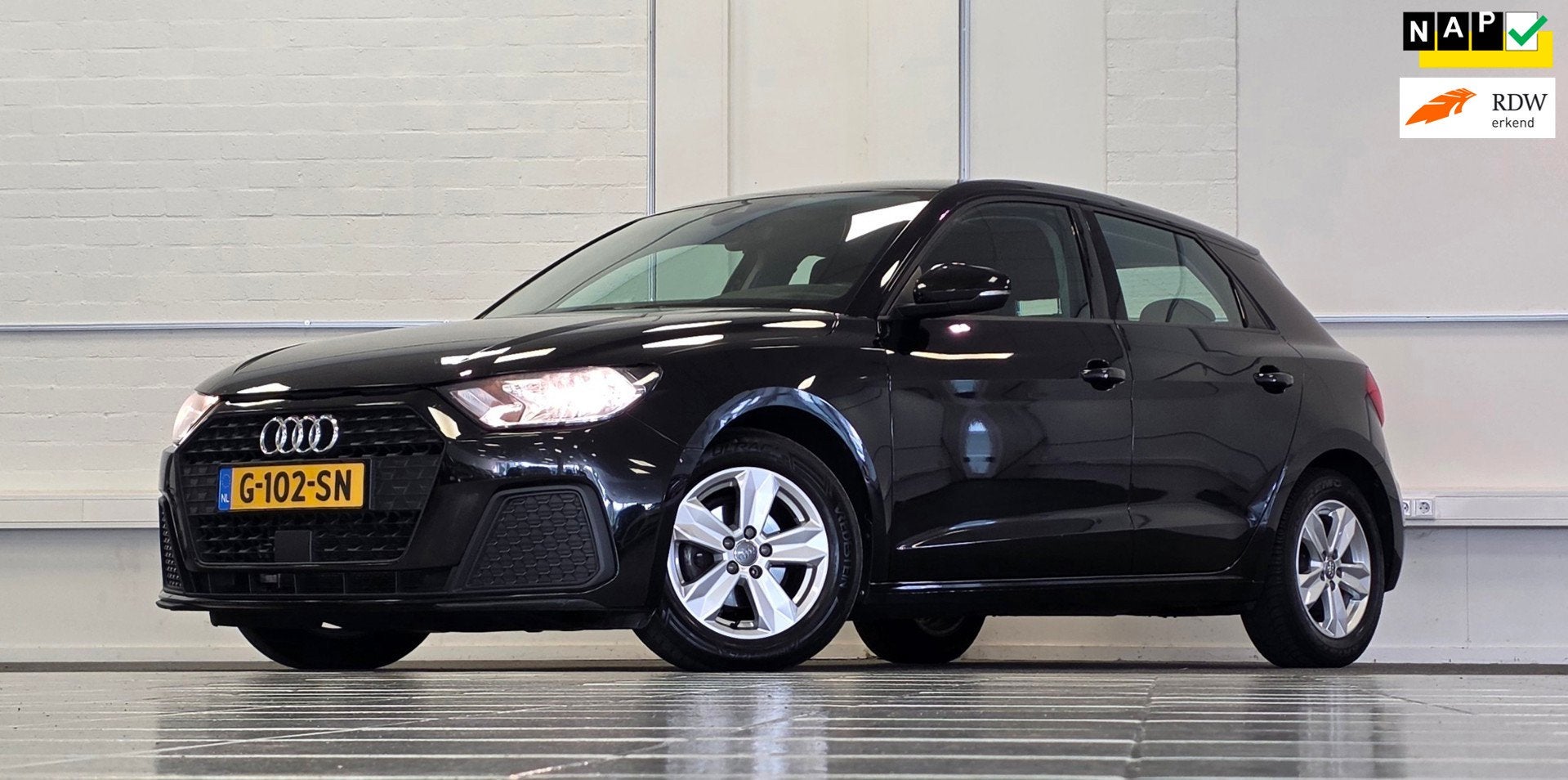 Audi A1 Sportback 25 TFSI Pro Line Virtual cockpit 2e Eigena, Auto's, Audi, Stof, 95 pk, Origineel Nederlands, Bedrijf