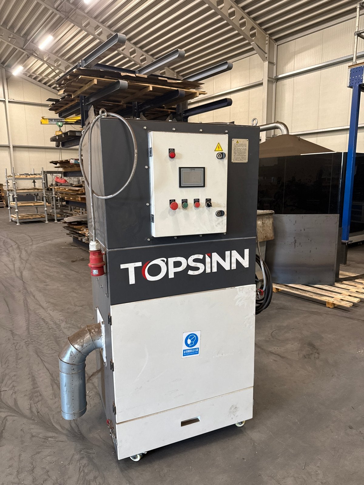 (Nieuw)TOPSINN Industriële Afzuiginstallatie / rook afzuiger, Ophalen