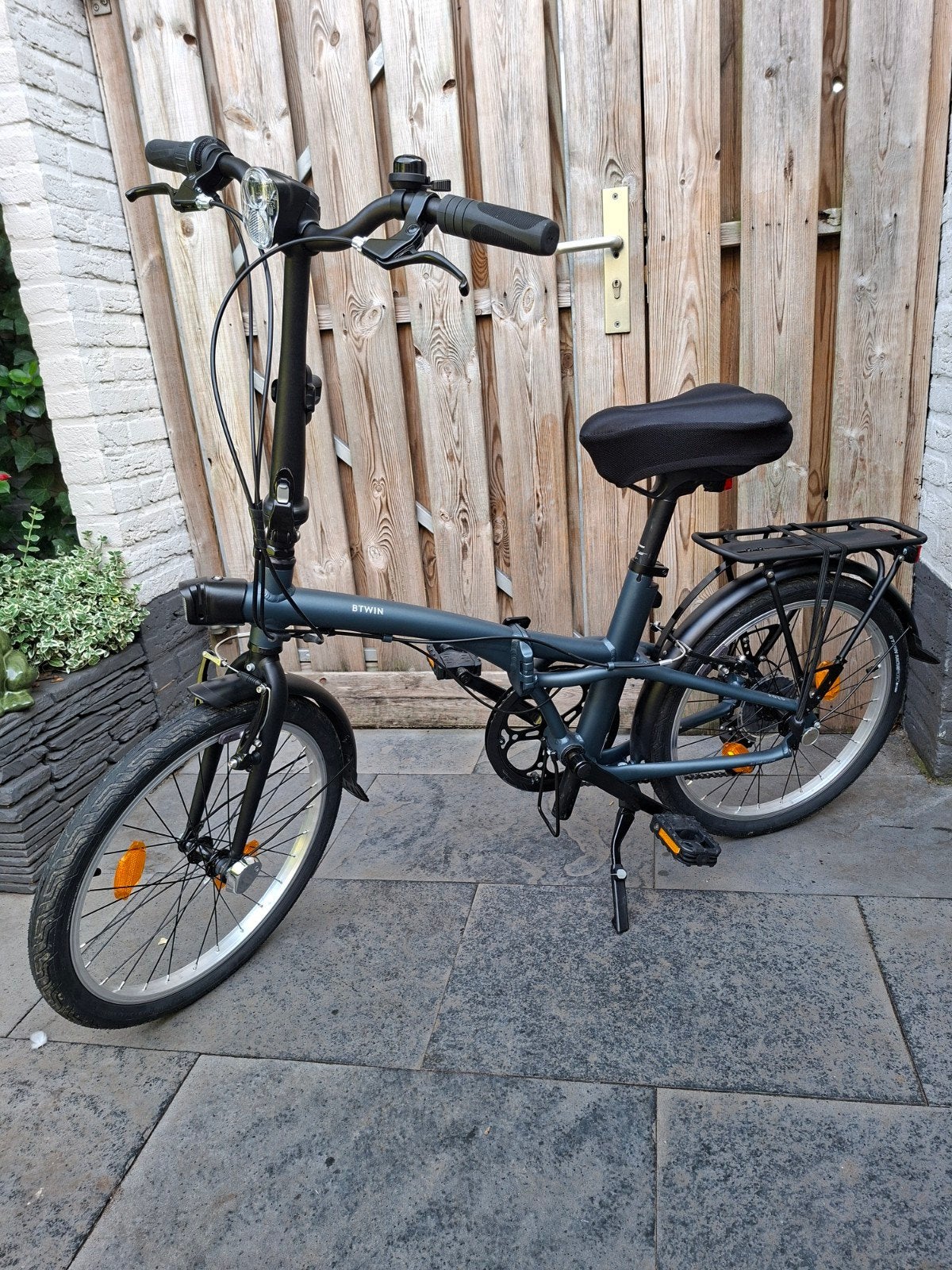 Btwin vouwfiets - Zo goed als nieuw, 20 inch of meer, Velgrem, Versnellingen, Zo goed als nieuw