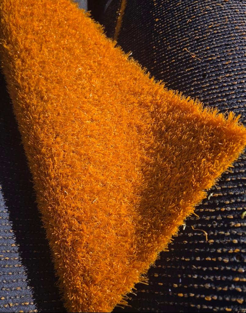 Orange kunstgras., Ophalen of Verzenden, Minder dan 10 m²