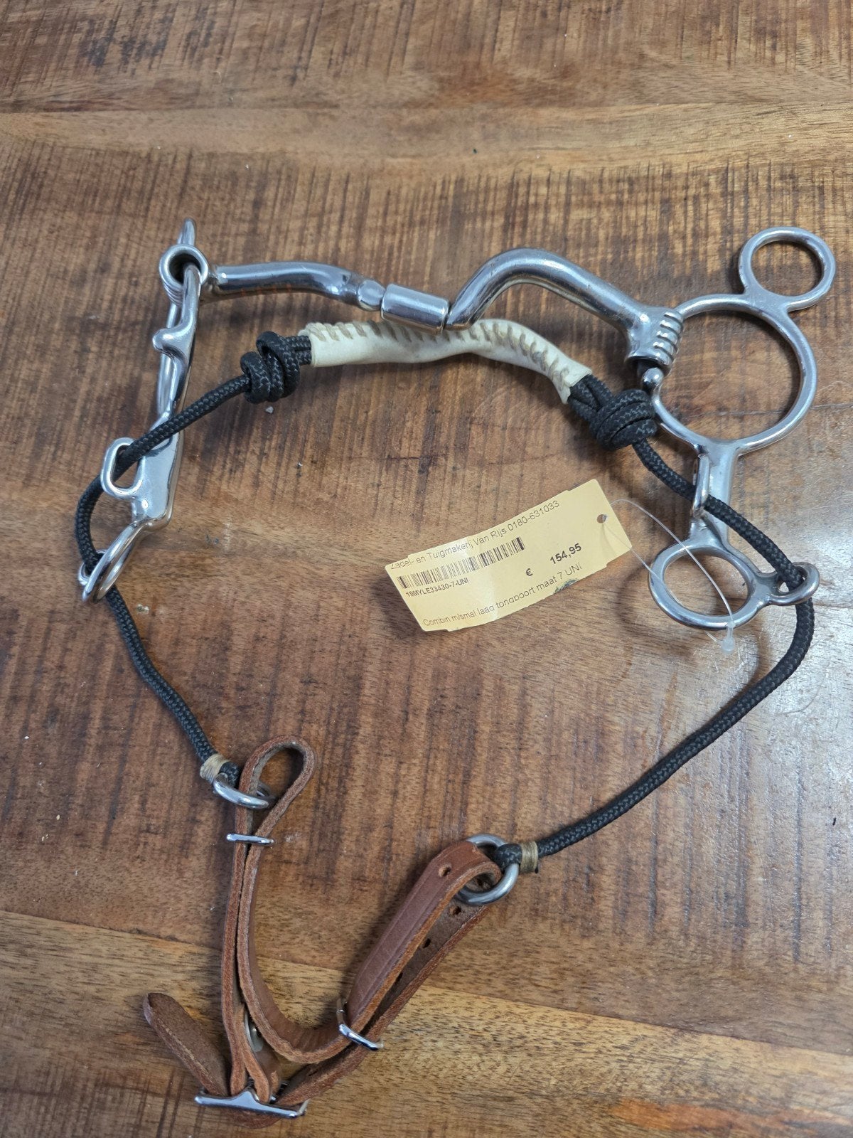 Combinatiebit met laag tongboog maat 7, Dieren en Toebehoren, Ophalen of Verzenden
