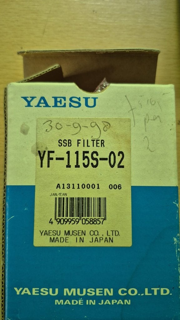 yeasu ssb filter yf0115s02, Telecommunicatie, Zenders en Ontvangers, Ophalen of Verzenden, Nieuw, Zender en Ontvanger