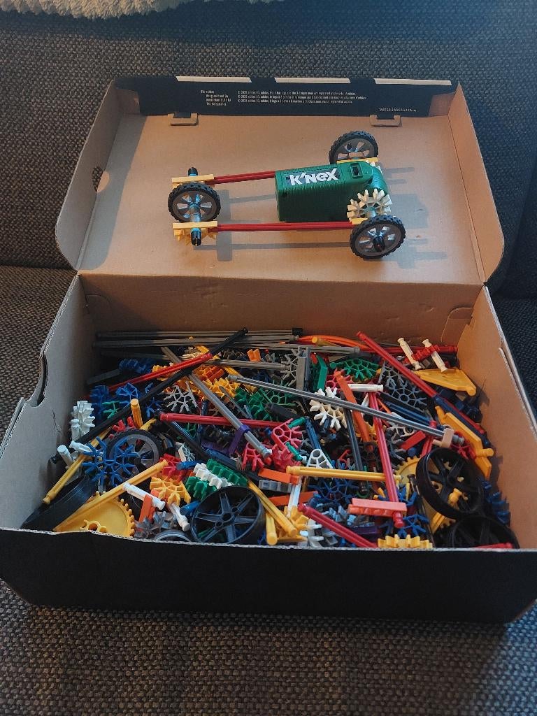 Doos met K'nex, met motortje, Ophalen, Gebruikt, K'nex