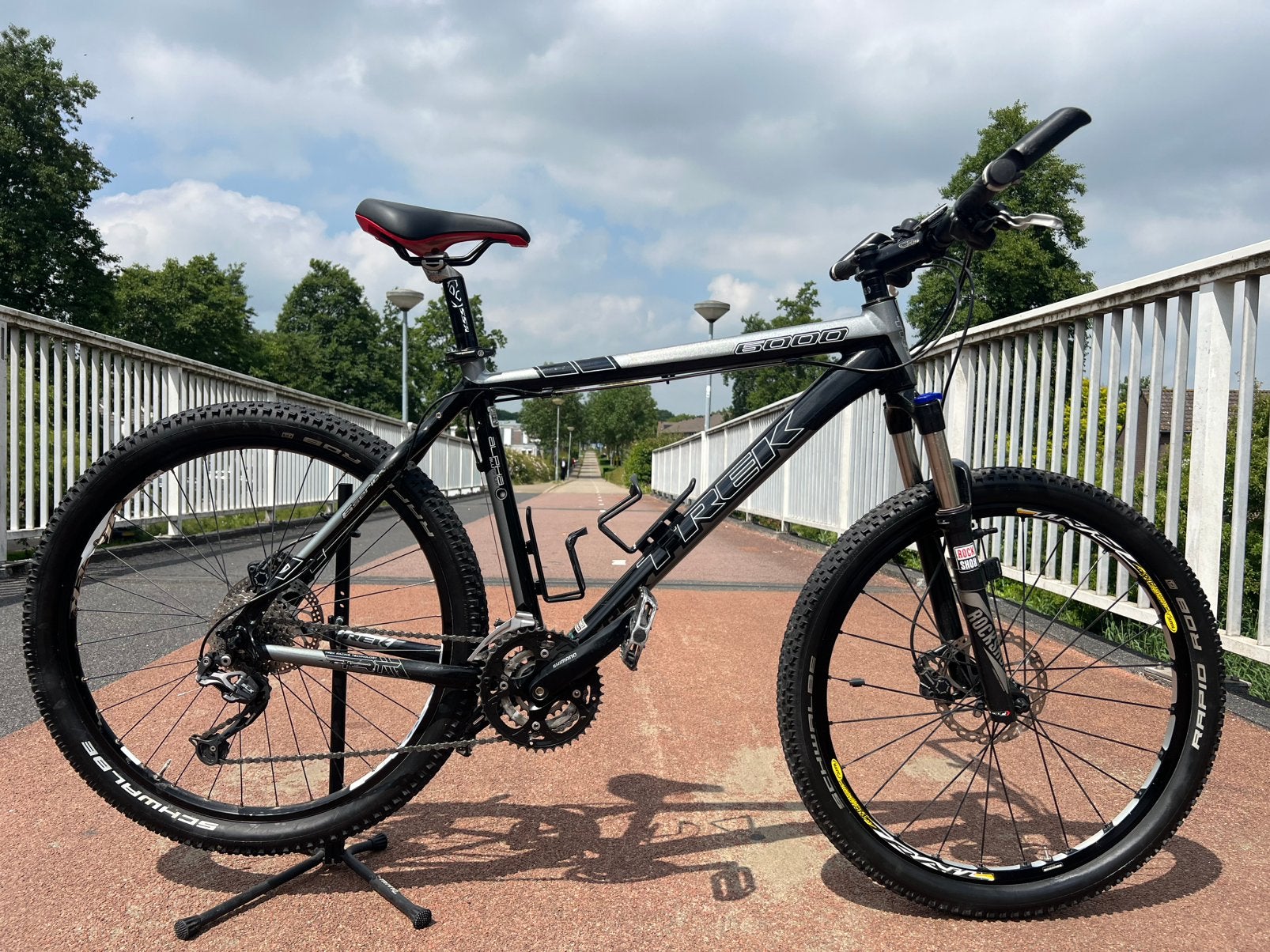 Mooie TREK 6000 Mountainbike – Shimano SLX  –  19.5 inch, Hardtail, 49 tot 53 cm, Ophalen of Verzenden, Zo goed als nieuw