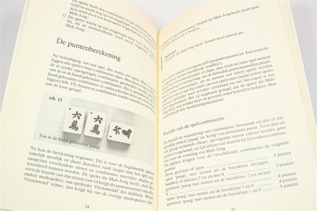 Mah-Jong — Spelregels, Tactiek en Variaties, Ophalen of Verzenden, Gelezen