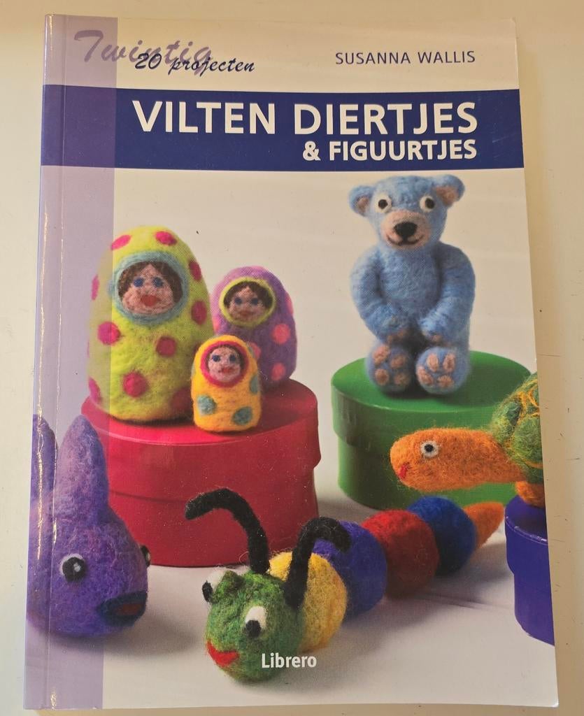 Vilten diertjes en figuurtjes, Ophalen of Verzenden, Nieuw, Breien en Haken, Geschikt voor kinderen