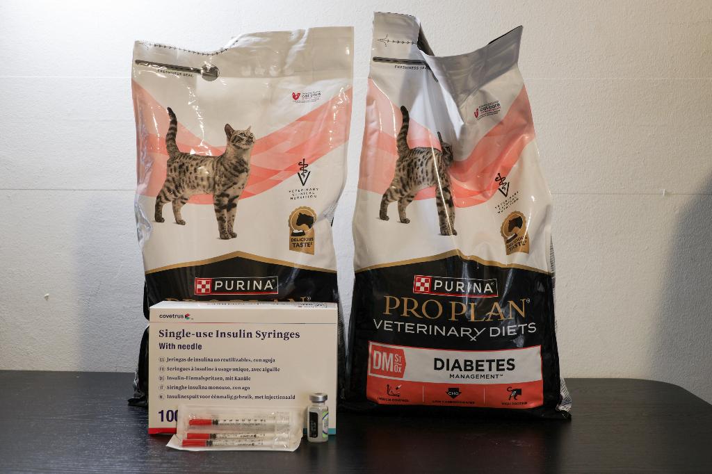 Kat met Diabetes pakket (Voer, Spuiten & Insuline), Dieren en Toebehoren, Ophalen, Kat