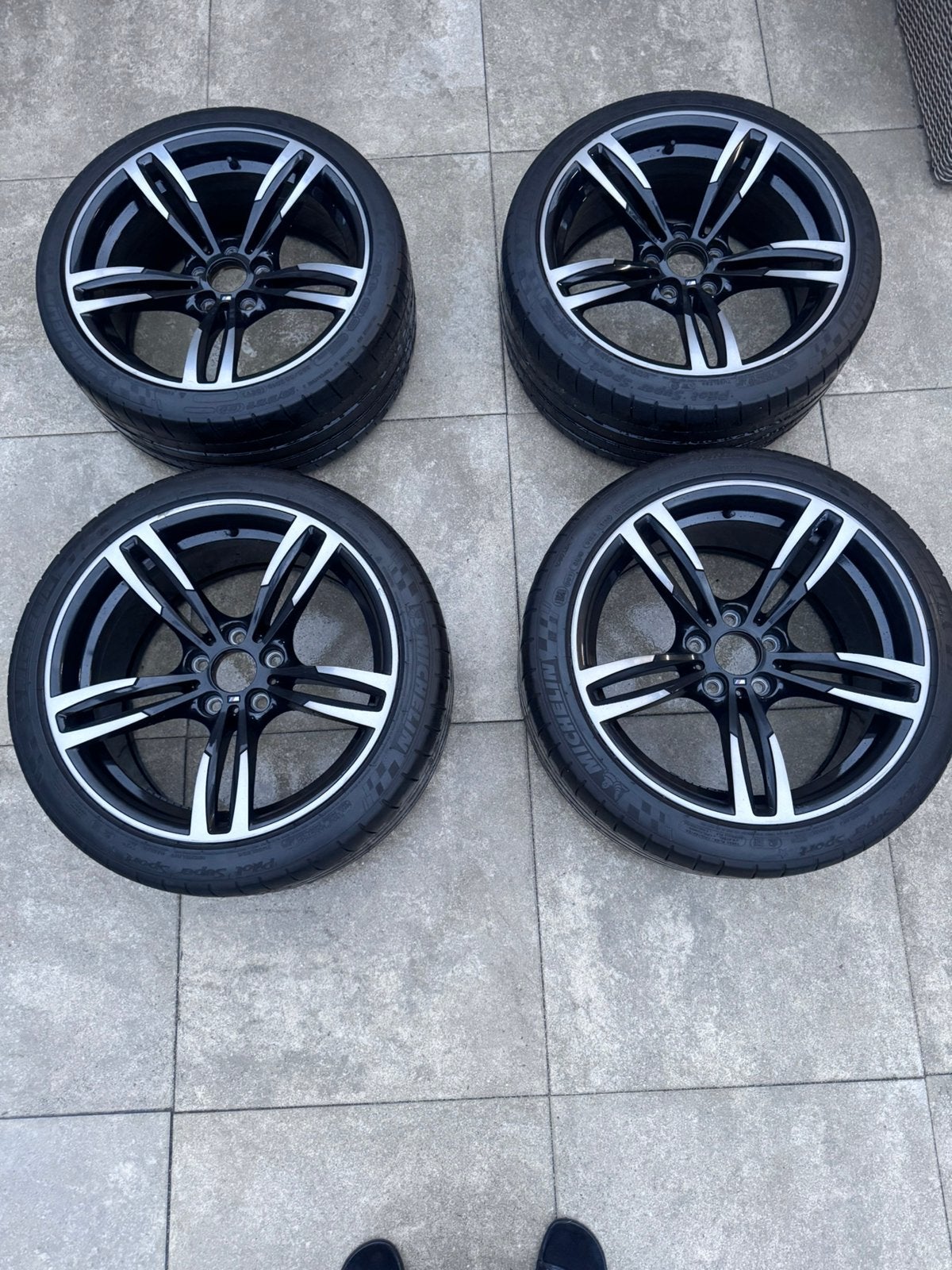 BMW M3 F80 19" Style 437M velgenset, Auto-onderdelen, Gebruikt, Banden en Velgen, Personenwagen, Zomerbanden