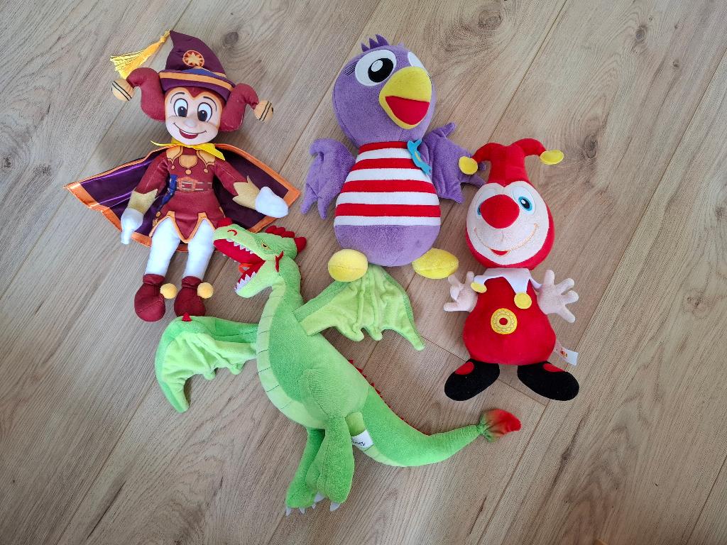 Vier knuffels van de Efteling (nieuw), Ophalen of Verzenden, Nieuw, Overige typen