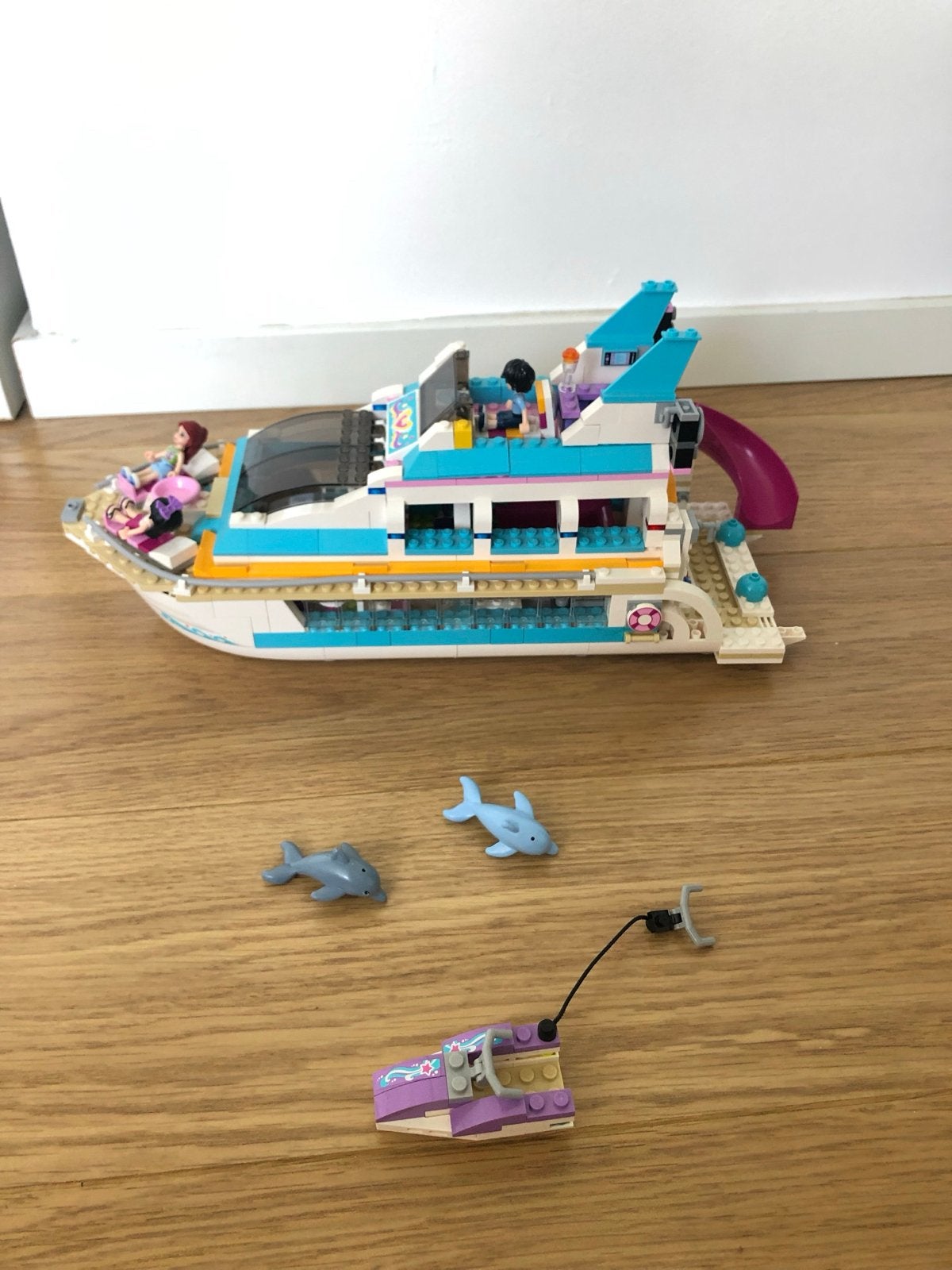 LEGO Friends Jacht met dolfijnen, Ophalen of Verzenden, Gebruikt