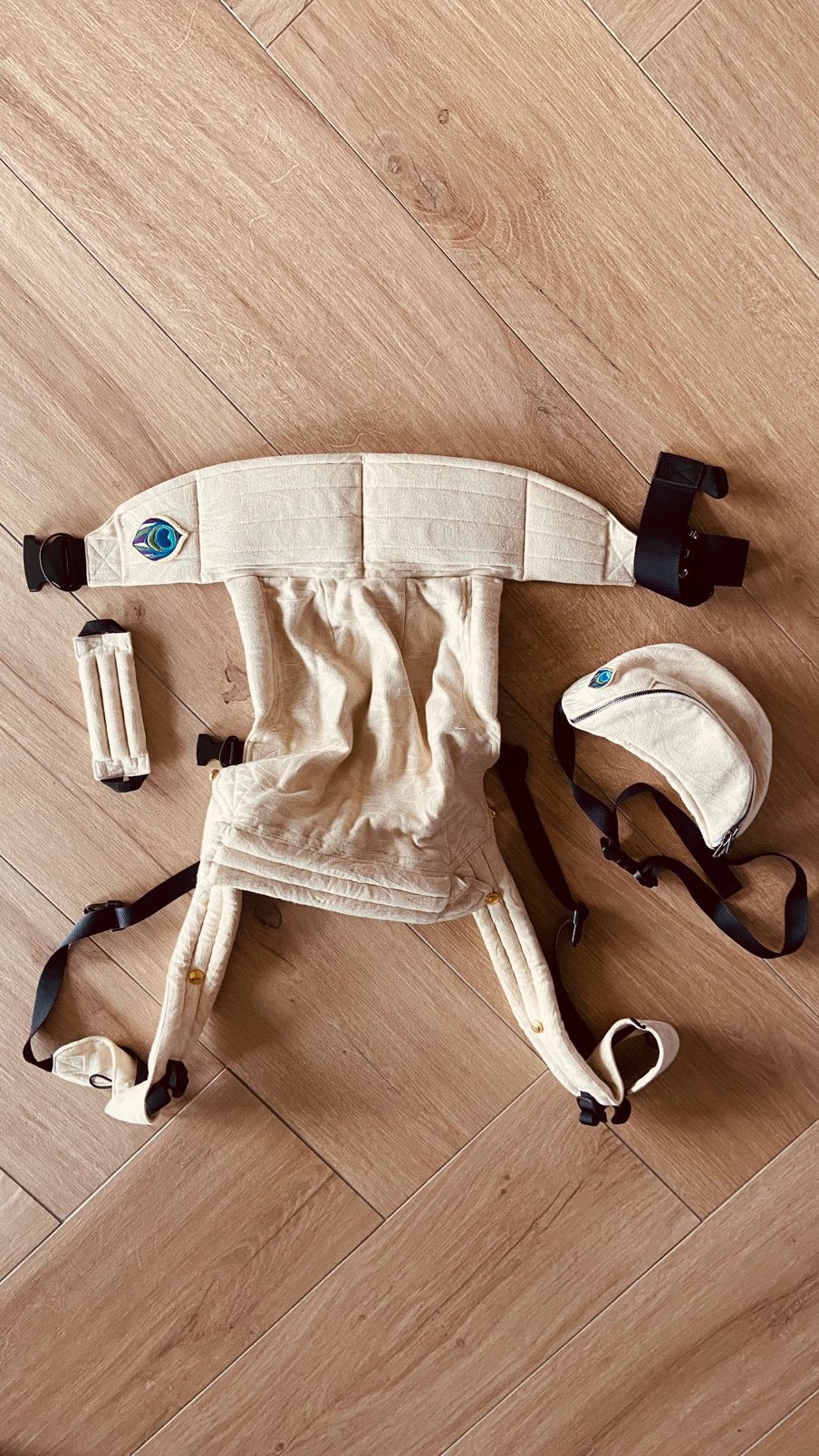 Artipoppe ZEITGEIST ARGUS OAT incl bijpassend buideltasje!!, Kinderen en Baby's, Babydragers en Draagdoeken, Ophalen, Zo goed als nieuw