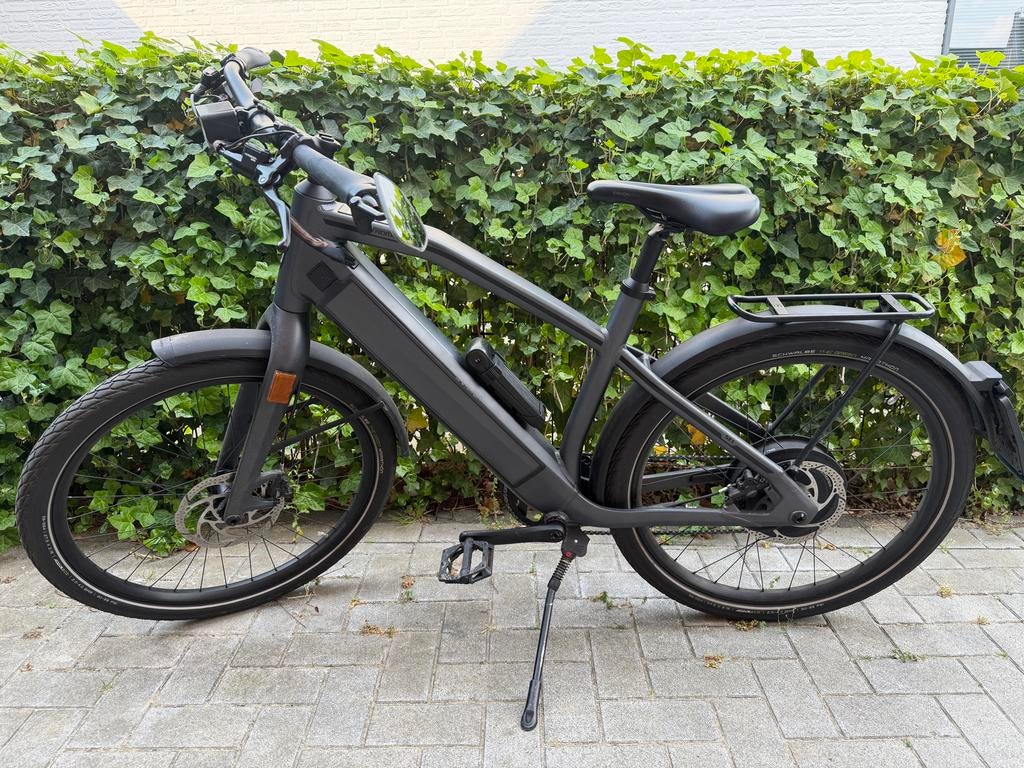 Stromer ST1 Dark Grey Sport elektrische stadsfiets, Fietsen en Brommers, Elektrische fietsen, Gebruikt, Stromer, Ophalen