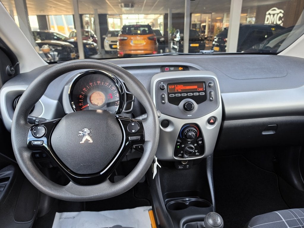 Peugeot 108 1.0 e-VTi Active | airco | 5-deurs | Nap | Mistl, Auto's, Peugeot, Keurmerk '100% Onderhouden', 12 maanden, Stof, Gebruikt