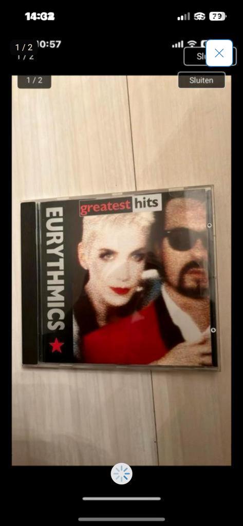 Eurythmics - greatest hits, Ophalen of Verzenden, Gebruikt