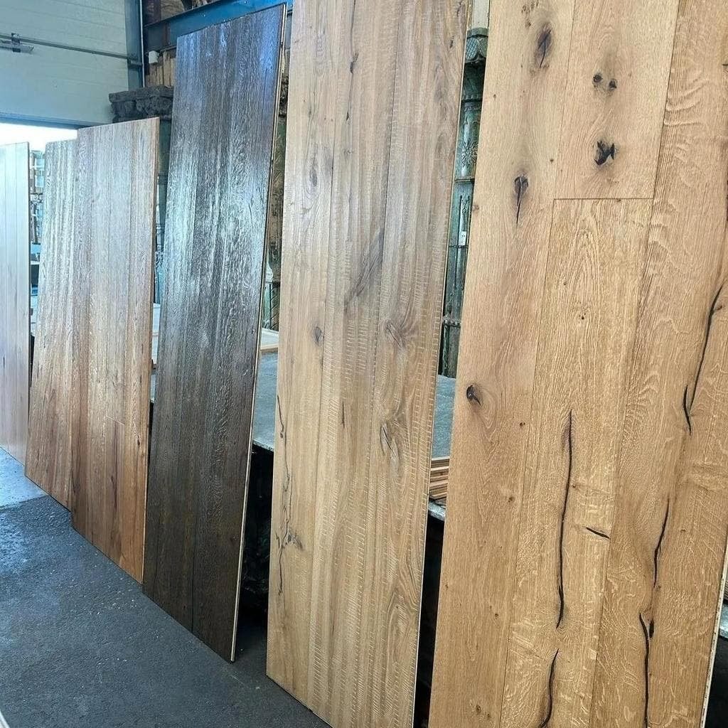 HOUTEN VLOEREN EIKEN GRENEN DOUGLAS PINE TEAK NOTEN ETC, Ophalen of Verzenden, Nieuw, 75 m² of meer, Parket
