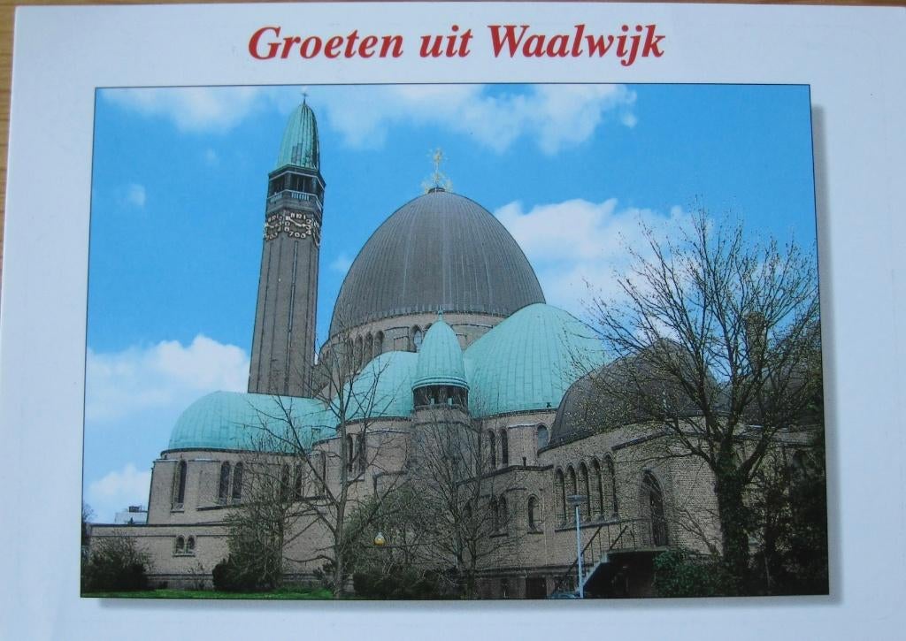Groeten uit Waalwijk - R.K. kerk St. Jan - nieuw, Verzenden, 1980 tot heden, Ongelopen, Noord-Brabant