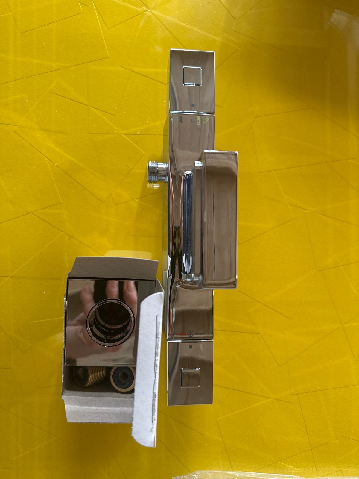 Grohe Grohtherm Cube Douchekraan - Nieuw in doos, Ophalen of Verzenden, Nieuw, Chroom, Douche