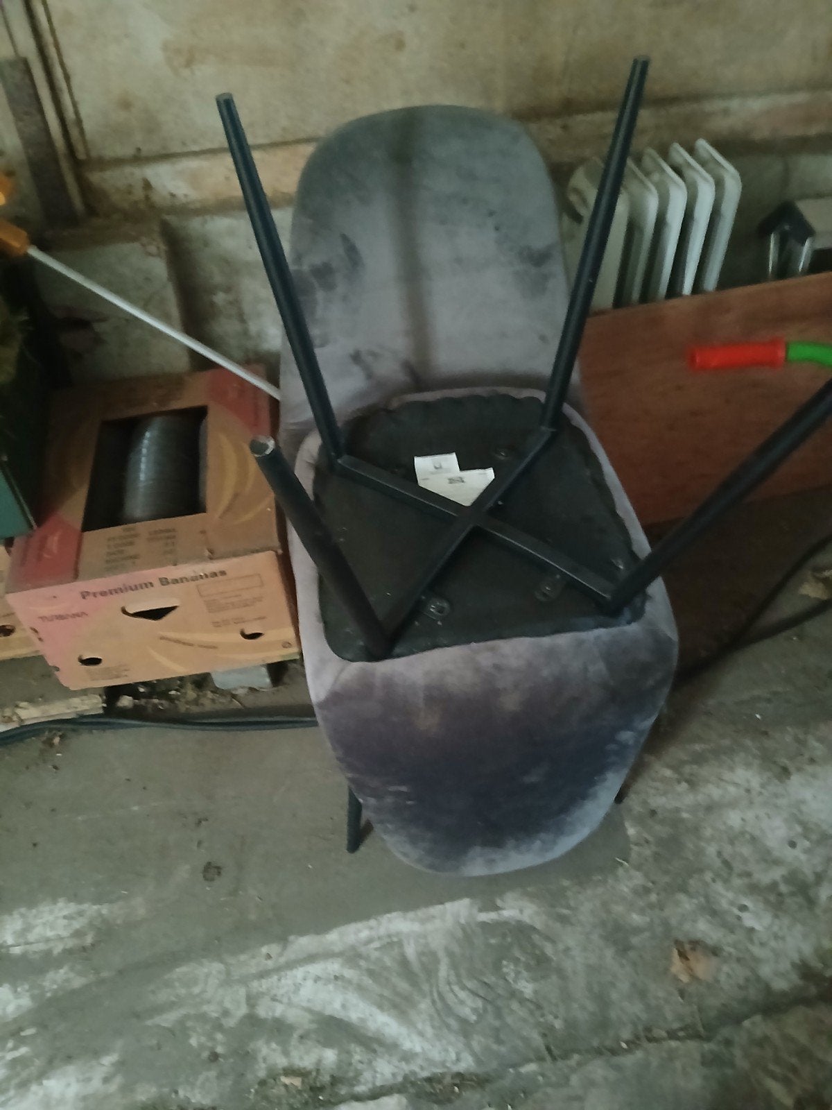 Stoelen, Gebruikt, Ophalen of Verzenden, Stof, Eén