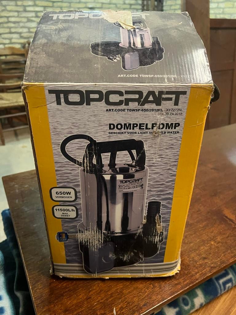 Dompelpomp REKA2000, Ophalen of Verzenden, Zo goed als nieuw, Elektrisch, Dompelpomp