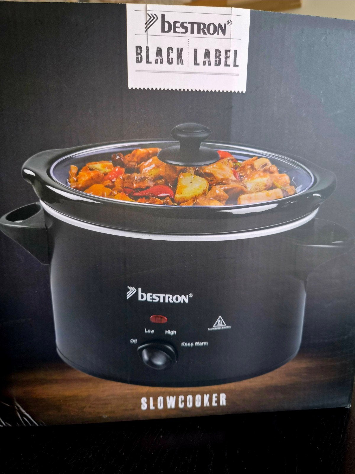 Bestron Black Label Slowcooker - 3.5L - Nieuw in doos, Ophalen of Verzenden