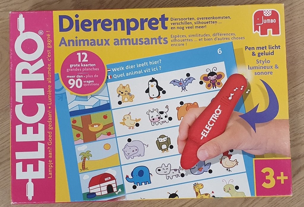 Jumbo Electro Dierenpret, Ophalen, Gebruikt, Puzzelen, Met licht