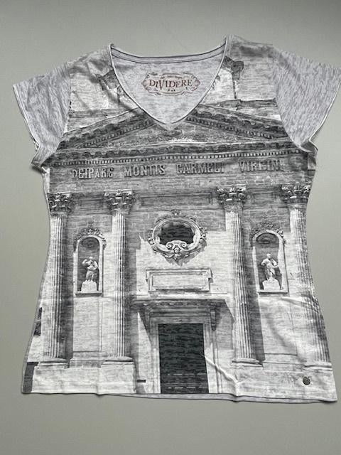 design shirt van merk DIVIDERE maat XL, Kleding | Dames, Maat 46/48 (XL) of groter, Ophalen of Verzenden, Zo goed als nieuw, Zonder mouw