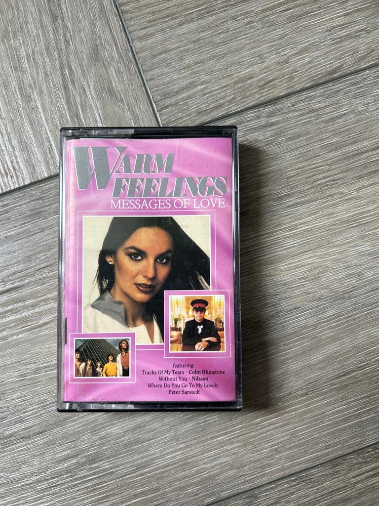 Warm Feelings: Messages of Love Cassettebandje, Gebruikt, Ophalen of Verzenden, Voorbespeeld, 1 bandje